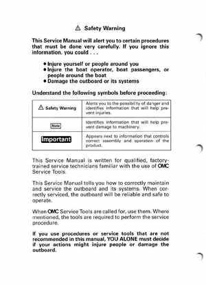 1997 Johnson/Evinrude Outboards 2 thru 8 Service Manual, Page 2