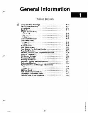 1997 Johnson/Evinrude Outboards 2 thru 8 Service Manual, Page 7
