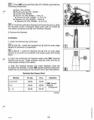 1997 Johnson/Evinrude Outboards 2 thru 8 Service Manual, Page 93