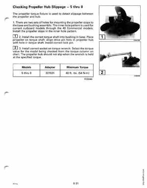 1997 Johnson/Evinrude Outboards 2 thru 8 Service Manual, Page 225