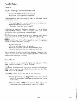 1997 Johnsoon Evinrude "EU" 50 thru 70 3-Cylinder Service Manual, P/N 507266, Page 22
