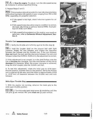 1997 Johnsoon Evinrude "EU" 50 thru 70 3-Cylinder Service Manual, P/N 507266, Page 47