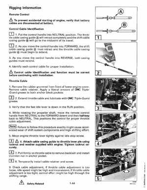 1997 Johnsoon Evinrude "EU" 50 thru 70 3-Cylinder Service Manual, P/N 507266, Page 50