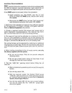 1997 Johnsoon Evinrude "EU" 50 thru 70 3-Cylinder Service Manual, P/N 507266, Page 69