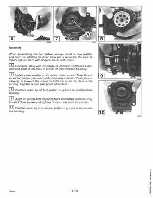 1997 Johnsoon Evinrude "EU" 50 thru 70 3-Cylinder Service Manual, P/N 507266, Page 77