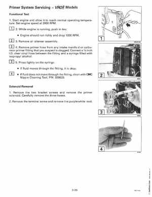 1997 Johnsoon Evinrude "EU" 50 thru 70 3-Cylinder Service Manual, P/N 507266, Page 84