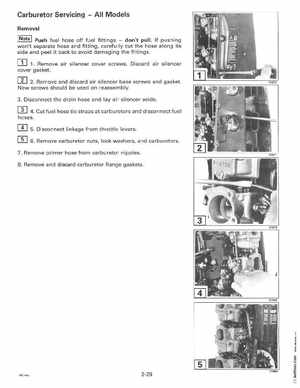 1997 Johnsoon Evinrude "EU" 50 thru 70 3-Cylinder Service Manual, P/N 507266, Page 87