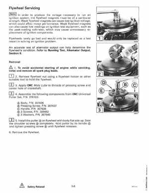 1997 Johnsoon Evinrude "EU" 50 thru 70 3-Cylinder Service Manual, P/N 507266, Page 104