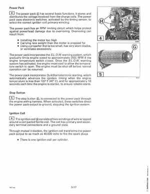 1997 Johnsoon Evinrude "EU" 50 thru 70 3-Cylinder Service Manual, P/N 507266, Page 113