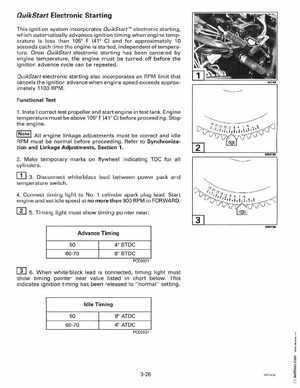 1997 Johnsoon Evinrude "EU" 50 thru 70 3-Cylinder Service Manual, P/N 507266, Page 122