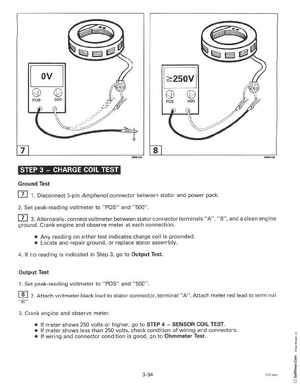 1997 Johnsoon Evinrude "EU" 50 thru 70 3-Cylinder Service Manual, P/N 507266, Page 130