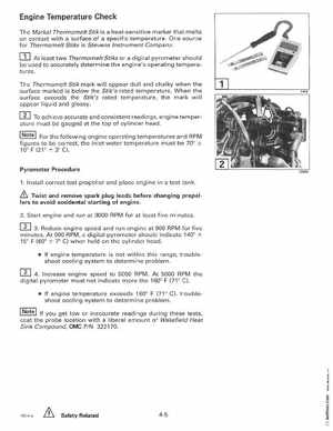 1997 Johnsoon Evinrude "EU" 50 thru 70 3-Cylinder Service Manual, P/N 507266, Page 142
