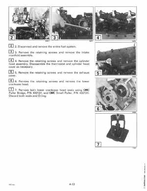 1997 Johnsoon Evinrude "EU" 50 thru 70 3-Cylinder Service Manual, P/N 507266, Page 150