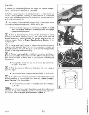 1997 Johnsoon Evinrude "EU" 50 thru 70 3-Cylinder Service Manual, P/N 507266, Page 154