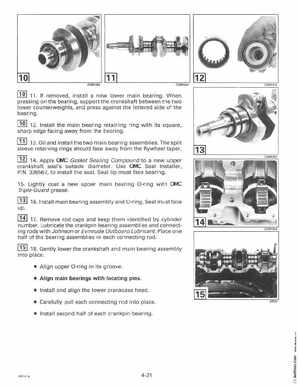1997 Johnsoon Evinrude "EU" 50 thru 70 3-Cylinder Service Manual, P/N 507266, Page 158