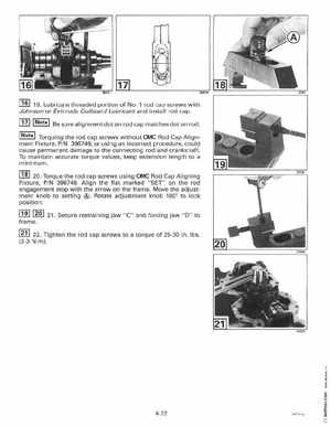1997 Johnsoon Evinrude "EU" 50 thru 70 3-Cylinder Service Manual, P/N 507266, Page 159