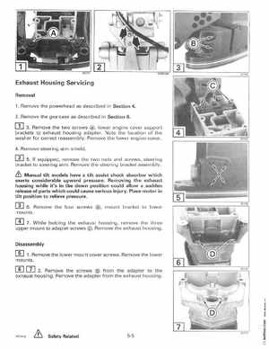 1997 Johnsoon Evinrude "EU" 50 thru 70 3-Cylinder Service Manual, P/N 507266, Page 179