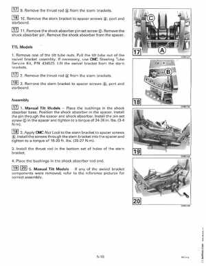 1997 Johnsoon Evinrude "EU" 50 thru 70 3-Cylinder Service Manual, P/N 507266, Page 184