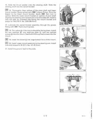 1997 Johnsoon Evinrude "EU" 50 thru 70 3-Cylinder Service Manual, P/N 507266, Page 186