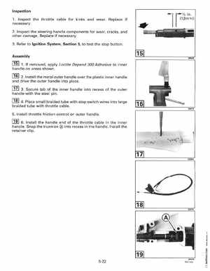 1997 Johnsoon Evinrude "EU" 50 thru 70 3-Cylinder Service Manual, P/N 507266, Page 196