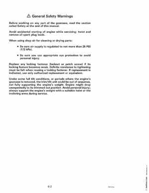 1997 Johnsoon Evinrude "EU" 50 thru 70 3-Cylinder Service Manual, P/N 507266, Page 200