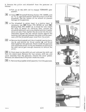 1997 Johnsoon Evinrude "EU" 50 thru 70 3-Cylinder Service Manual, P/N 507266, Page 209