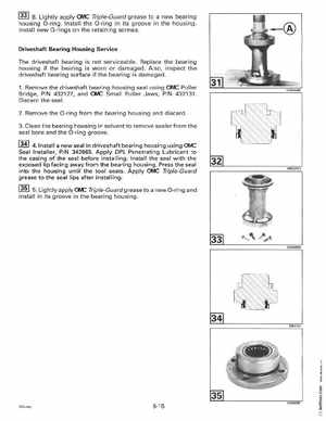 1997 Johnsoon Evinrude "EU" 50 thru 70 3-Cylinder Service Manual, P/N 507266, Page 213