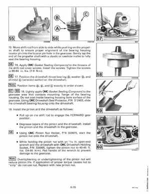 1997 Johnsoon Evinrude "EU" 50 thru 70 3-Cylinder Service Manual, P/N 507266, Page 218