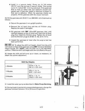 1997 Johnsoon Evinrude "EU" 50 thru 70 3-Cylinder Service Manual, P/N 507266, Page 220