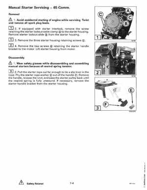 1997 Johnsoon Evinrude "EU" 50 thru 70 3-Cylinder Service Manual, P/N 507266, Page 226