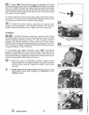 1997 Johnsoon Evinrude "EU" 50 thru 70 3-Cylinder Service Manual, P/N 507266, Page 230