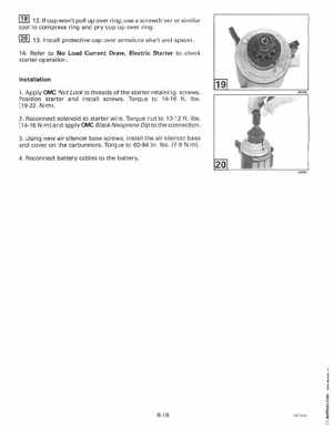 1997 Johnsoon Evinrude "EU" 50 thru 70 3-Cylinder Service Manual, P/N 507266, Page 248