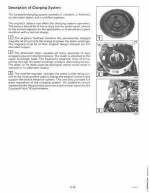 1997 Johnsoon Evinrude "EU" 50 thru 70 3-Cylinder Service Manual, P/N 507266, Page 250