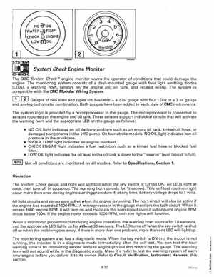1997 Johnsoon Evinrude "EU" 50 thru 70 3-Cylinder Service Manual, P/N 507266, Page 260