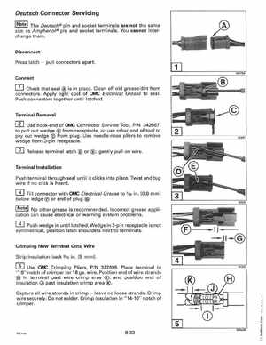 1997 Johnsoon Evinrude "EU" 50 thru 70 3-Cylinder Service Manual, P/N 507266, Page 263