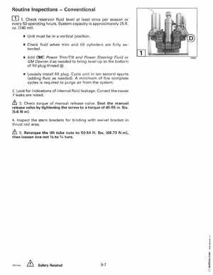 1997 Johnsoon Evinrude "EU" 50 thru 70 3-Cylinder Service Manual, P/N 507266, Page 277