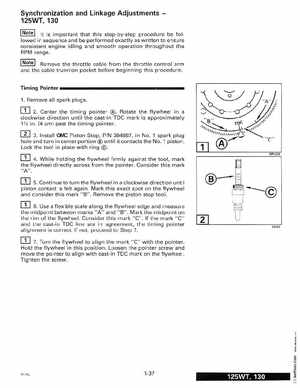 1998 Johnson Evinrude "EC" 125C, 130, 200, 225, 250 90 deg LV Service Manual, P/N 520212, Page 43