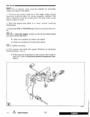 1998 Johnson Evinrude "EC" 125C, 130, 200, 225, 250 90 deg LV Service Manual, P/N 520212, Page 67