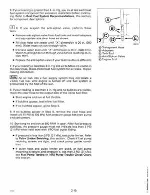 1998 Johnson Evinrude "EC" 125C, 130, 200, 225, 250 90 deg LV Service Manual, P/N 520212, Page 89