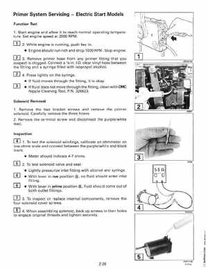 1998 Johnson Evinrude "EC" 125C, 130, 200, 225, 250 90 deg LV Service Manual, P/N 520212, Page 100