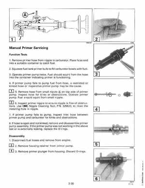1998 Johnson Evinrude "EC" 125C, 130, 200, 225, 250 90 deg LV Service Manual, P/N 520212, Page 104