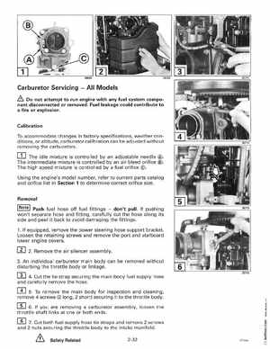 1998 Johnson Evinrude "EC" 125C, 130, 200, 225, 250 90 deg LV Service Manual, P/N 520212, Page 106