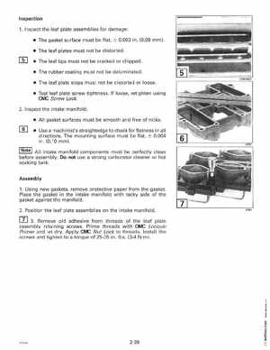 1998 Johnson Evinrude "EC" 125C, 130, 200, 225, 250 90 deg LV Service Manual, P/N 520212, Page 113