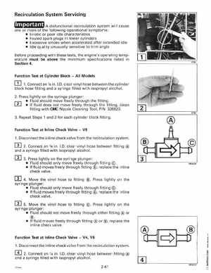 1998 Johnson Evinrude "EC" 125C, 130, 200, 225, 250 90 deg LV Service Manual, P/N 520212, Page 115