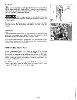1998 Johnson Evinrude "EC" 125C, 130, 200, 225, 250 90 deg LV Service Manual, P/N 520212, Page 137