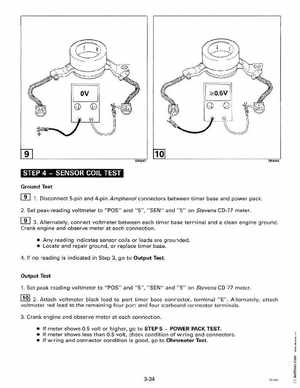 1998 Johnson Evinrude "EC" 125C, 130, 200, 225, 250 90 deg LV Service Manual, P/N 520212, Page 157