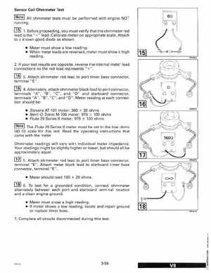 1998 Johnson Evinrude "EC" 125C, 130, 200, 225, 250 90 deg LV Service Manual, P/N 520212, Page 182