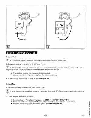 1998 Johnson Evinrude "EC" 125C, 130, 200, 225, 250 90 deg LV Service Manual, P/N 520212, Page 189