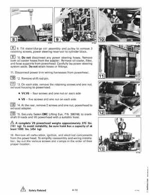 1998 Johnson Evinrude "EC" 125C, 130, 200, 225, 250 90 deg LV Service Manual, P/N 520212, Page 204