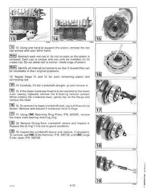 1998 Johnson Evinrude "EC" 125C, 130, 200, 225, 250 90 deg LV Service Manual, P/N 520212, Page 207